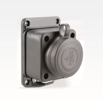 Schneider 1x16AMP IP44 Kauçuk Duvar Prizi