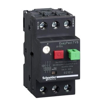 Schneider 3606480567865 6-10 AMP 10-100 KA Easypact TVS GZ1 Motor Koruma Rölesi