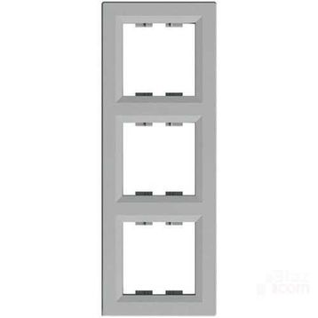 Schneider 3606480729010 Electric Eph5810361 Asfora Alüminyum Üçlü Dikey Çerçeve