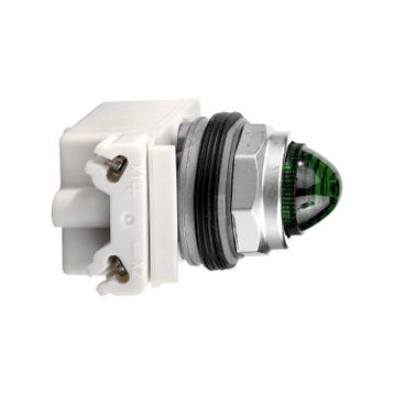Schneider 9001KP35LGG9 30 mm 24 Watt AC/DC Ba 9S IP66 Yeşil Parlak Led Sekizgen Pilot Işığı