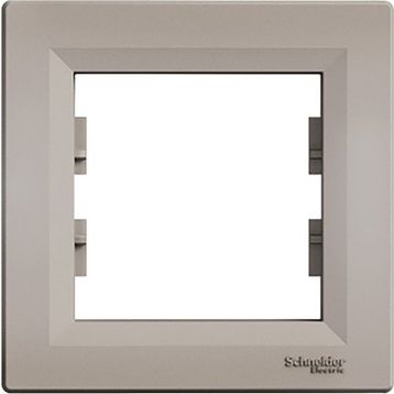 Schneider A Plus Tekli Bronz Çerçeve
