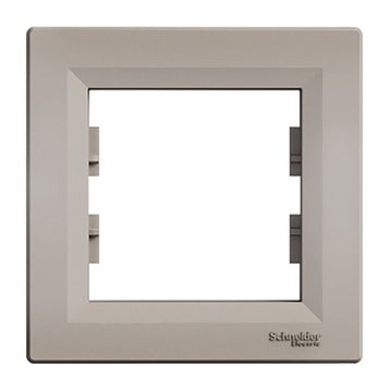 Schneider A Plus Tekli Bronz Çerçeve