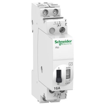Schneider A9C30115 İTL 24 Watt AC 12 Watt DC 1P 16 Darbe Akım Röle