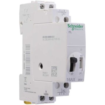 Schneider A9C30812 İTL 230 Watt AC 110 Watt DC 2P 16A Darbe Akım Röle