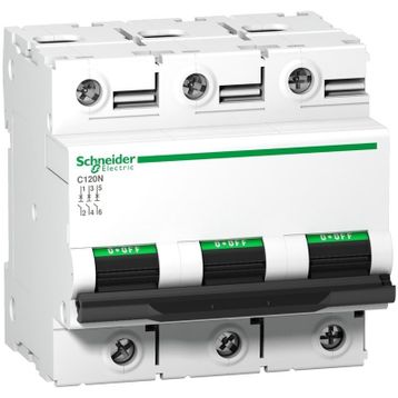 Schneider A9N18365 C120N 3x80A Otomatik Sigorta