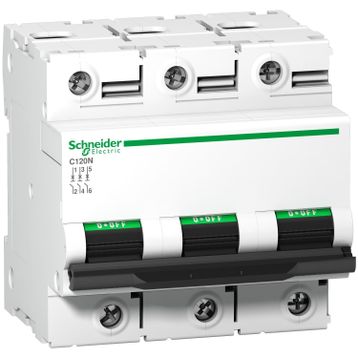Schneider A9N18367 C120N 3x100A Otomatik Sigorta