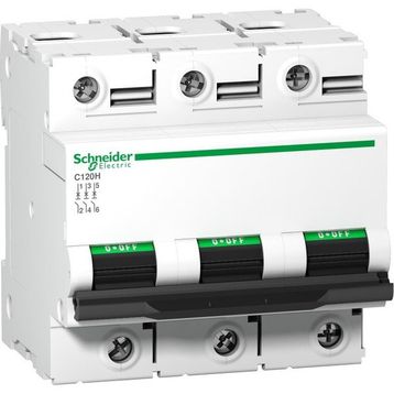 Schneider A9N18470 C120H 3P 125 C Tipi Otomatik Sigorta
