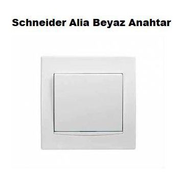 Schneider Alia Beyaz Anahtar