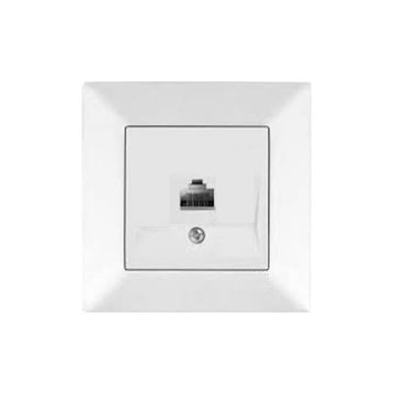 Schneider Alia Beyaz RJ45 Cat5 Utp Priz