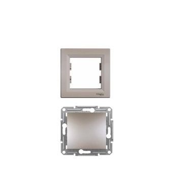 Schneider Asfora Bronz Üçlü Anahtar