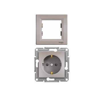 Schneider Asfora Bronz Üçlü Anahtar