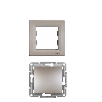 Schneider Asfora Bronz Üçlü Anahtar