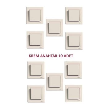 Schneider Asfora Krem Anahtar