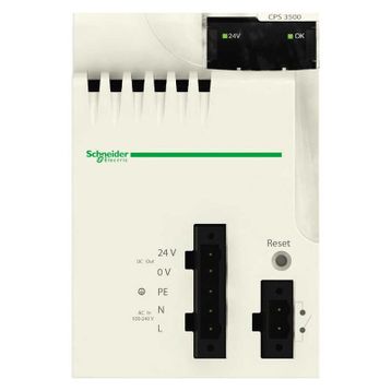 Schneider BMXCPS3500 M340 36W 100-240 Watt AC Güç Kaynağı Modülü