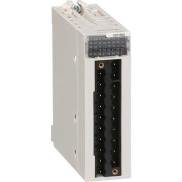 Schneider BMXDDI1602H M340 24 Watt DC 16 Girişli Akım Bloklu Dijital Giriş Modülü