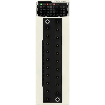 Schneider BMXDDO1602H M340 Zorlu Ortamlar için 24 Watt DC 16 Çıkışlı Solid State Dijital Çıkış Modülü