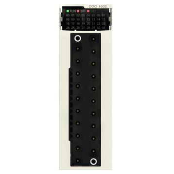Schneider BMXDDO1602H M340 Zorlu Ortamlar için 24 Watt DC 16 Çıkışlı Solid State Dijital Çıkış Modülü