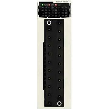 Schneider BMXDDO1602H M340 Zorlu Ortamlar için 24 Watt DC 16 Çıkışlı Solid State Dijital Çıkış Modülü