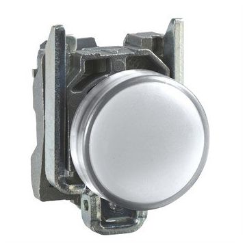 Schneider Electric XB4BVB1 Beyaz Eksiksiz Pilot Işığı
