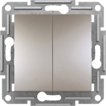 Schneider EPH0300169 Asfora Bronz Çerçevesiz Komütatör