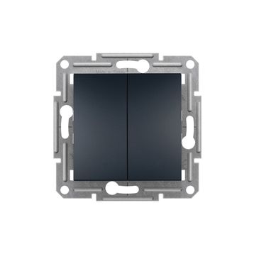 Schneider EPH0300171 Asfora Antrasit Çerçevesiz Komütatör