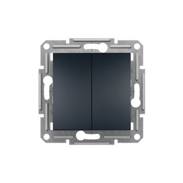 Schneider EPH0300171 Asfora Antrasit Çerçevesiz Komütatör