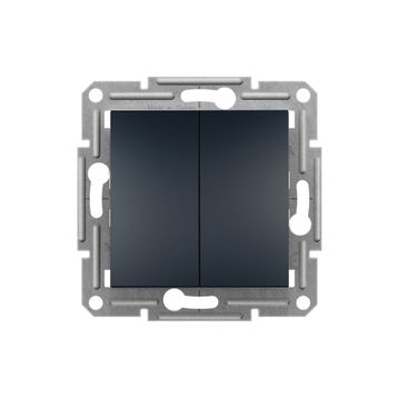 Schneider EPH0300171 Asfora Antrasit Çerçevesiz Komütatör