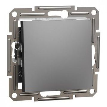 Schneider EPH0400171 Asfora Antrasit Çerçevesiz Vavien Anahtar