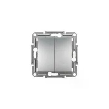 Schneider EPH0600161 Asfora Plus İkili Çerçevesiz Vidasız Alüminyum Vavien