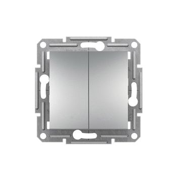 Schneider EPH0600161 Asfora Plus İkili Çerçevesiz Vidasız Alüminyum Vavien