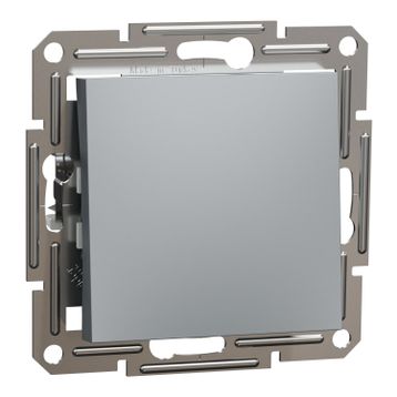 Schneider EPH0700162 Asfora Çelik Çerçevesiz Liht Anahtar