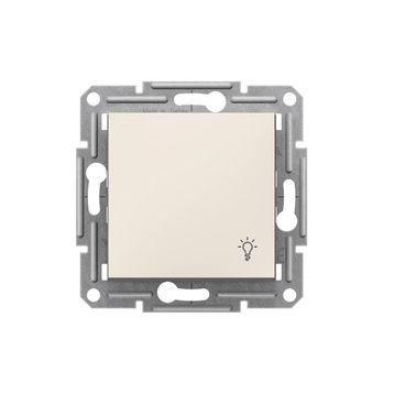 Schneider EPH0970123 Asfora Krem Çerçevesiz Işıklı Light