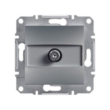 Schneider EPH3700162 Asfora Çelik Sat 1 DB Sonlu Sat Prizi