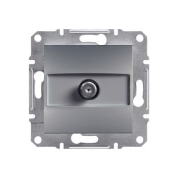 Schneider EPH3700162 Asfora Çelik Sat 1 DB Sonlu Sat Prizi