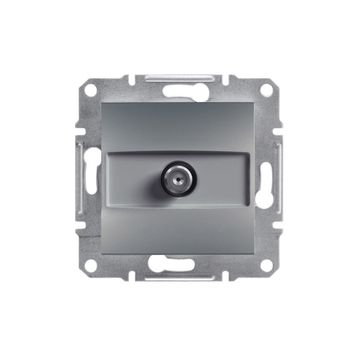 Schneider EPH3700162 Asfora Çelik Sat 1 DB Sonlu Sat Prizi
