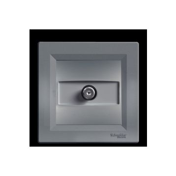 Schneider EPH3700162 Asfora Çelik Sat 1 DB Sonlu Sat Prizi