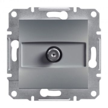 Schneider EPH3700162 Asfora Çelik Sat 1 DB Sonlu Sat Prizi
