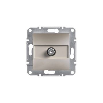 Schneider EPH3700169 Asfora Bronz 1dB Sonlu SAT Prizi
