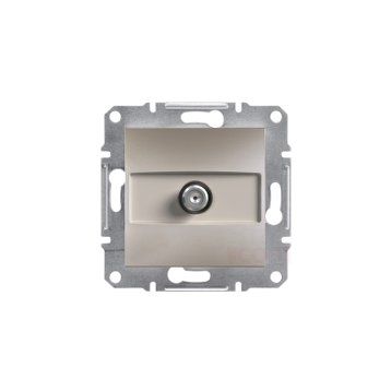Schneider EPH3700169 Asfora Bronz 1dB Sonlu SAT Prizi