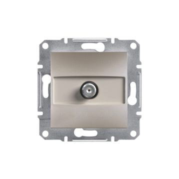 Schneider EPH3700169 Asfora Bronz 1dB Sonlu SAT Prizi