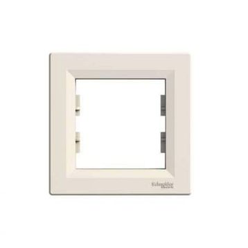 Schneider EPH5800123 Asfora Krem Tekli Çerçeve