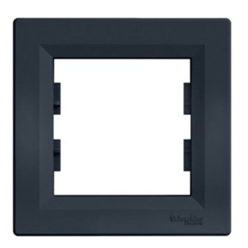 Schneider EPH5800171 Asfora Antrasit Tekli Yatay Çerçeve