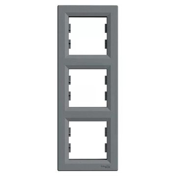 Schneider EPH5810362 Asfora Çelik 2'li Dikey Çerçeve