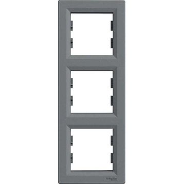 Schneider EPH5810362 Asfora Çelik 2'li Dikey Çerçeve