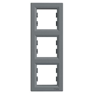 Schneider EPH5810362 Asfora Çelik 2'li Dikey Çerçeve