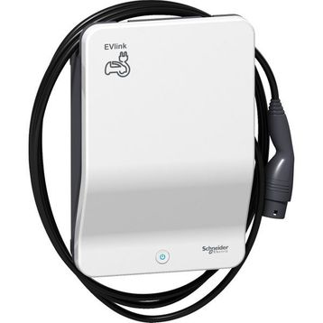 Schneider EVB1A22PCKI 22kW T2 Kablolu Evlink Smart Wallbox