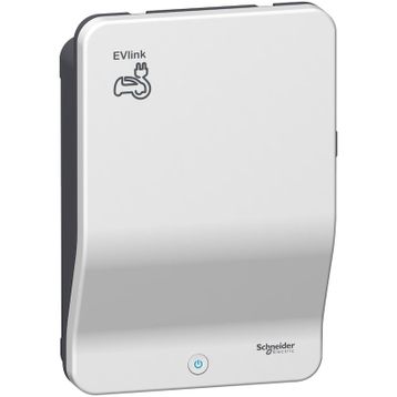 Schneider EVH2S22P02K EVlink Wallbox 22kW T2 Sağ Soket Çıkışlı Elektrikli Araç Şarj İstasyonu