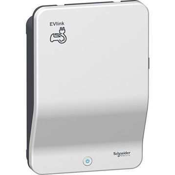 Schneider EVH2S22P02K EVlink Wallbox 22kW T2 Sağ Soket Çıkışlı Elektrikli Araç Şarj İstasyonu