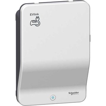 Schneider EVH2S22P02K EVlink Wallbox 22kW T2 Sağ Soket Çıkışlı Elektrikli Araç Şarj İstasyonu