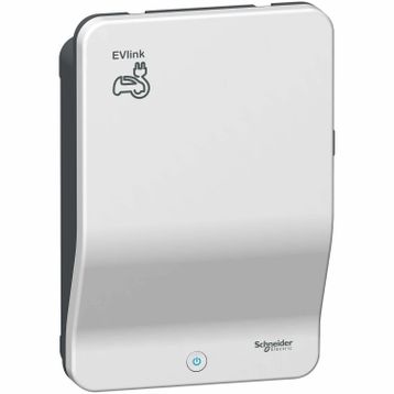 Schneider EVH2S22P02K EVlink Wallbox 22kW T2 Sağ Soket Çıkışlı Elektrikli Araç Şarj İstasyonu